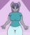 Size: 600x700 | Tagged: safe, artist:bajanic, maud pie, earth pony, anthro, g4, animated, breasts, busty maud pie, dancing, female, frame by frame, looking at you, solo, the rolling stones, youtube link in the description