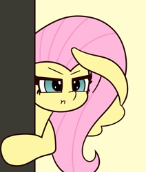 Size: 2542x3000 | Tagged: safe, artist:mrneo, fluttershy, pegasus, pony, g4, female, fluttershy is not amused, high res, mare, solo, unamused, wings