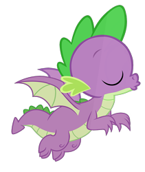 Size: 1201x1423 | Tagged: safe, artist:dragonchaser123, spike, dragon, g4, eyes closed, flying, kissy face, simple background, solo, transparent background, vector, winged spike, wings