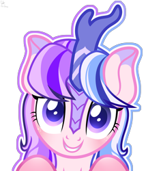 Size: 3794x4369 | Tagged: safe, artist:whiteplumage233, oc, oc only, kirin, female, simple background, solo, transparent background