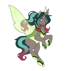 Size: 1324x1460 | Tagged: safe, artist:celeriven, oc, oc only, oc:mad love, changepony, hybrid, pony, female, simple background, solo, transparent background