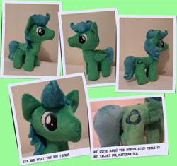 Size: 4916x4614 | Tagged: safe, artist:smithers888, oc, oc only, oc:fancy mathematics, pegasus, pony, irl, male, photo, plushie, solo, stallion