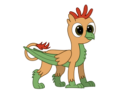 Size: 4032x3016 | Tagged: safe, artist:rainbowšpekgs, oc, oc only, oc:steel crescent, griffon, 2021 community collab, derpibooru community collaboration, griffon oc, male, simple background, solo, transparent background