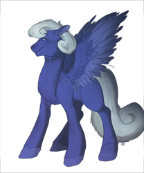 Size: 1000x1200 | Tagged: safe, artist:french tea, oc, oc only, oc:glaciale lunaire, pegasus, pony, 2021 community collab, derpibooru community collaboration, simple background, solo, transparent background