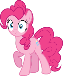 Size: 2239x2679 | Tagged: safe, artist:lightningtumble, pinkie pie, earth pony, pony, g4, female, high res, mare, simple background, solo, transparent background, vector
