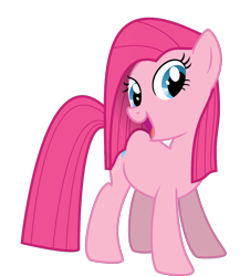 Size: 1024x1132 | Tagged: safe, artist:eagle1division, pinkie pie, earth pony, pony, g4, female, looking at you, mare, open mouth, pinkamena diane pie, simple background, solo, transparent background, vector