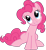 Size: 2361x2540 | Tagged: safe, artist:budgeriboo, pinkie pie, earth pony, pony, feeling pinkie keen, g4, my little pony: friendship is magic, cute, diapinkes, female, high res, mare, simple background, solo, transparent background, vector