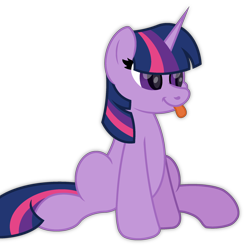Size: 2200x2200 | Tagged: safe, artist:ponkus, twilight sparkle, pony, unicorn, g4, :p, cute, female, high res, mare, simple background, solo, tongue out, transparent background, twiabetes, unicorn twilight