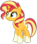 Size: 1024x1229 | Tagged: safe, alternate version, artist:emeraldblast63, sunset shimmer, pony, unicorn, g4, alternate design, alternate universe, blaze (coat marking), coat markings, cute, facial markings, shimmerbetes, simple background, socks (coat markings), solo, transparent background