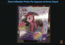 Size: 750x521 | Tagged: safe, edit, edited screencap, screencap, derpy hooves, pinkie pie, equestria daily, g4, the one where pinkie pie knows, airblown inflatable, animated, christmas, drama, facehoof, family guy, gemmy industries, gif, hearth's warming, hearth's warming eve, holiday, home depot, hotline bling, loop, male, meme, merchandise, wacky waving inflatable tube pony
