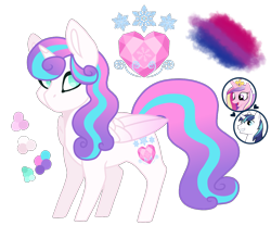 Size: 1200x1053 | Tagged: safe, artist:magicuniclaws, princess cadance, princess flurry heart, shining armor, pony, g4, older, older flurry heart, pride, simple background, transparent background