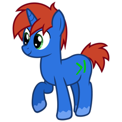 Size: 1080x1080 | Tagged: safe, artist:cyberpon3, derpibooru exclusive, oc, oc only, oc:cyberpon3, pony, unicorn, .svg available, male, raised hoof, simple background, solo, stallion, svg, transparent background, unshorn fetlocks, vector