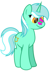 Size: 2386x3433 | Tagged: safe, artist:ponkus, lyra heartstrings, butterfly, pony, unicorn, g4, butterfly on nose, cute, female, high res, insect on nose, mare, simple background, solo, transparent background