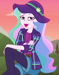 Size: 541x681 | Tagged: safe, screencap, princess celestia, principal celestia, equestria girls, equestria girls series, g4, the road less scheduled, the road less scheduled: celestia, spoiler:eqg series (season 2), cropped, cute, cutelestia, female, looking at you, solo