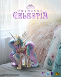 Size: 1080x1350 | Tagged: safe, princess celestia, alicorn, pony, freeny's hidden dissectibles, g4, official, 3d render, bone, dissectibles, female, merchandise, my little pony logo, organs, poster, skeleton, solo, sun