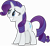 Size: 8612x7910 | Tagged: safe, artist:starcollider, rarity, pony, unicorn, g4, honest apple, my little pony: friendship is magic, .svg available, absurd resolution, big grin, female, grin, mare, show accurate, simple background, smiling, solo, transparent background, vector