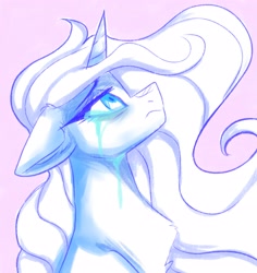 Size: 3024x3210 | Tagged: safe, artist:h0rsefeathers, princess luna, pony, g4, crying, high res, solo