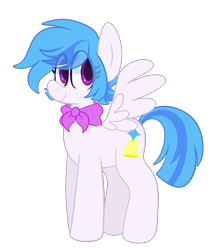 Size: 1367x1627 | Tagged: safe, artist:saveraedae, oc, oc only, oc:double w, pegasus, pony, bandana, cute, female, looking at you, simple background, smiling, solo, transparent background