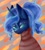 Size: 1412x1566 | Tagged: safe, artist:h0rsefeathers, princess luna, pony, g4, clothes, solo, sweater