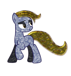 Size: 6000x6458 | Tagged: safe, artist:php178, derpibooru exclusive, oc, oc only, oc:enamel marble, original species, pony, texture pony, absurd resolution, high quality, male, simple background, transparent background, vector