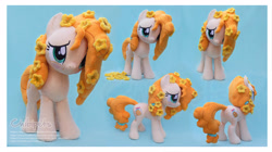 Size: 4573x2569 | Tagged: safe, artist:chibi-pets, pear butter, earth pony, pony, g4, irl, photo, plushie, solo