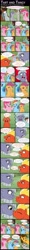Size: 1024x8592 | Tagged: safe, artist:faitheverlasting, cheese sandwich, limestone pie, marble pie, maud pie, mudbriar, pinkie pie, pipsqueak, rainbow dash, scootaloo, short fuse, trouble shoes, earth pony, pegasus, pony, g4, an extremely goofy movie, colt, comic, covering eyes, crack shipping, dialogue, female, filly, frown, imminent sex, implied angry sex, implied sex, kissing, limetsun pie, making out, male, marbleshoes, mare, name pun, pie sisters, pipsqueak is not amused, puffy cheeks, ship:cheesepie, ship:limefuse, ship:maudbriar, shipper on deck, shipper pie, shipping, shrunken pupils, siblings, sisters, speech bubble, stallion, straight, think of the children, thousand yard stare, tsundere, unamused, wing hands, wings