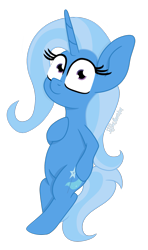 Size: 1215x2058 | Tagged: safe, artist:puperhamster, trixie, pony, unicorn, g4, female, looking at you, lying down, mare, simple background, solo, transparent background