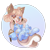 Size: 1024x1024 | Tagged: safe, artist:yamikonek0, oc, oc only, pony, commission, deviantart watermark, heterochromia, obtrusive watermark, simple background, solo, transparent background, watermark, ych example, ych result