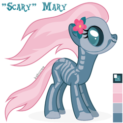 Size: 1024x1024 | Tagged: safe, artist:kabuvee, oc, oc only, oc:scary mary, earth pony, pony, female, mare, reference sheet, simple background, solo, transparent background