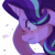 Size: 2600x2600 | Tagged: safe, artist:maren, starlight glimmer, pony, unicorn, g4, crying, eye clipping through hair, female, high res, mare, no, sad, sadlight glimmer, simple background, solo, white background