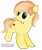 Size: 1000x1184 | Tagged: safe, artist:ponyrailartist, oc, oc only, oc:fruitlines, earth pony, pony, looking back, show accurate, simple background, solo, transparent background