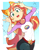 Size: 1600x1920 | Tagged: safe, artist:fuyugi, sunset shimmer, human, kemonomimi, equestria girls, g4, my little pony equestria girls: legend of everfree, abstract background, animal ears, camp everfree outfits, cute, female, human coloration, humanized, light skin, looking at you, open mouth, shimmerbetes, solo