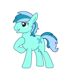 Size: 1662x1925 | Tagged: safe, artist:third uncle, oc, oc only, oc:third uncle, earth pony, pony, 2021 community collab, derpibooru community collaboration, male, simple background, smiling, solo, stallion, transparent background