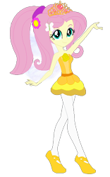 Size: 364x582 | Tagged: safe, artist:cookiechans2, artist:selenaede, artist:user15432, fluttershy, fairy, human, equestria girls, g4, ballerina, ballet, ballet slippers, bare shoulders, base used, braided ponytail, clothes, crown, dress, fairy princess, fairy wings, fairyized, flower, flower in hair, flutterina, jewelry, leggings, ponytail, princess fluttershy, regalia, shoes, simple background, slippers, solo, sparkly wings, strapless, sugar plum fairy, sugarplum fairy, transparent background, tutu, wings, yellow dress