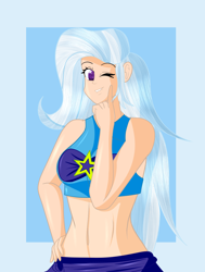 Size: 2000x2650 | Tagged: safe, artist:thedracks, trixie, equestria girls, g4, my little pony equestria girls: better together, high res, human coloration