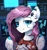 Size: 2800x3000 | Tagged: safe, artist:trickate, oc, oc only, oc:astral heart, pegasus, pony, robot, robot pony, bust, high res, medic, portrait, solo