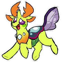 Size: 1200x1200 | Tagged: safe, artist:raystarkitty, thorax, changedling, changeling, g4, cute, cuteling, king thorax, male, simple background, solo, thorabetes, transparent background