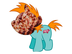 Size: 1890x1417 | Tagged: safe, edit, editor:papacruda09, oc, oc only, pony, argentina, burger, creepy, disturbing, downvote bait, food, gross, hamburger, meat, meme, op is on drugs, paty, simple background, transparent background, why