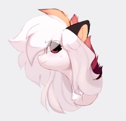 Size: 1240x1188 | Tagged: safe, artist:php146, oc, oc only, oc:ayaka, earth pony, pony, bust, chest fluff, eye clipping through hair, female, profile, simple background, smiling, solo