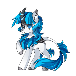 Size: 1000x1000 | Tagged: safe, artist:长羽毛, oc, oc only, oc:cassius noctr, kirin, 2021 community collab, derpibooru community collaboration, kirin oc, kirin-ified, simple background, solo, species swap, transparent background