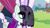 Size: 1920x1080 | Tagged: safe, screencap, coloratura, earth pony, pony, g4, the mane attraction, clothes, countess coloratura, female, fence, makeup, mare, open mouth, solo, tree, veil