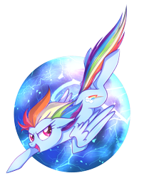 Size: 1511x1806 | Tagged: safe, artist:nessakav, part of a set, rainbow dash, pegasus, pony, g4, backwards cutie mark, cute, dashabetes, ear fluff, fast, female, flying, mare, open mouth, simple background, solo, spread wings, transparent background, windswept mane, wings