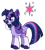 Size: 1102x1212 | Tagged: safe, artist:twilightpriincess, twilight sparkle, alicorn, pony, g4, alternate design, coat markings, ethereal mane, female, mare, simple background, socks (coat markings), solo, starry mane, transparent background, twilight sparkle (alicorn)