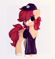 Size: 1332x1424 | Tagged: safe, artist:php146, oc, oc only, oc:bead trail, earth pony, pony, chest fluff, clothes, female, mare, simple background, solo, white background