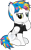 Size: 770x1256 | Tagged: safe, artist:lightningbolt, derpibooru exclusive, pegasus, pony, g4, .svg available, awsten knight, clothes, dyed mane, dyed tail, feathered wings, folded wings, frown, heart, heterochromia, horseshoes, jewelry, male, necklace, ponified, raised hoof, shirt, show accurate, simple background, sitting, solo, stallion, svg, t-shirt, transparent background, vector, waterparks, wings