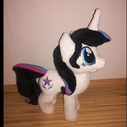 Size: 713x713 | Tagged: safe, artist:rxndxm.artist, oc, oc only, oc:shooting star, pony, unicorn, female, irl, mare, photo, plushie, solo