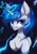 Size: 1383x2000 | Tagged: safe, artist:mysha, oc, oc only, oc:eden, oc:eden (across the divide), pony, unicorn, fallout equestria, commission, fallout, fallout equestria: across the divide, fanfic art, female, glowing horn, horn, looking at you, magic, mare, solo, ych result