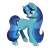 Size: 1700x1700 | Tagged: safe, artist:katelynleeann42, oc, oc only, oc:blue beauty, pony, unicorn, female, mare, simple background, solo, transparent background