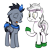 Size: 1200x1200 | Tagged: safe, artist:pony-berserker, oc, oc only, oc:silver sickle, oc:slipstream, pony, 2021 community collab, derpibooru community collaboration, boots, clothes, scar, scarf, shoes, simple background, sleeping, sleeping while standing, transparent background, unsure