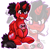 Size: 3057x2990 | Tagged: safe, artist:the-star-hunter, oc, oc only, oc:yaoilover, alicorn, pony, alicorn oc, candle, crying, cupcake, female, five nights at freddy's, food, high res, hoof hold, horn, mare, scared, underhoof, wings, zoom layer